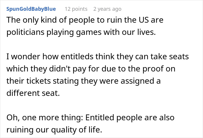 Dad Puts Entitled Karen In Her Place After She Tried To Steal His First-Class Seats Dad Puts Entitled Karen In Her Place After She Tried To Steal His First-Class Seats
