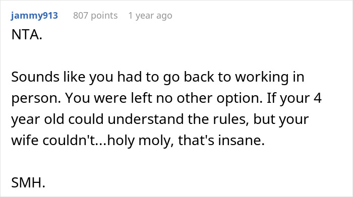 Wife Ignores Man’s Home Office Rules, Pushes Him To The Limit, Drama Ensues When He Cancels WFH Wife Ignores Man’s Home Office Rules, Pushes Him To The Limit, Drama Ensues When He Cancels WFH
