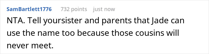 Parents Instruct New Mom To Rename Baby As His Name Is On Her Single “Golden Child” Sister’s List Parents Instruct New Mom To Rename Baby As His Name Is On Her Single “Golden Child” Sister’s List