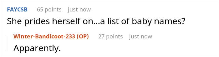 Parents Instruct New Mom To Rename Baby As His Name Is On Her Single “Golden Child” Sister’s List Parents Instruct New Mom To Rename Baby As His Name Is On Her Single “Golden Child” Sister’s List