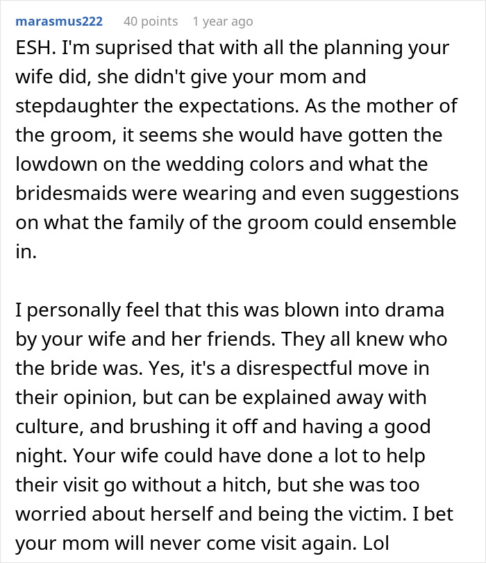 “Saw My Wife’s Face Drop”: Groom’s Stepsister Shows Up To Wedding Wearing White “Saw My Wife’s Face Drop”: Groom’s Stepsister Shows Up To Wedding Wearing White