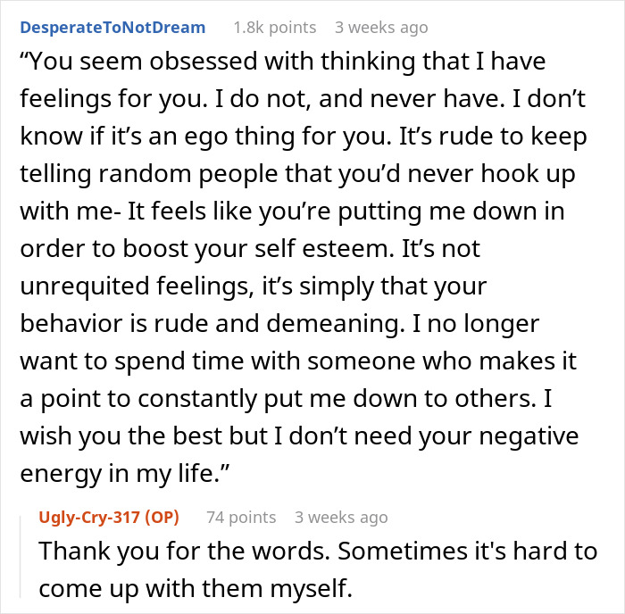 Lesbian Woman Is Sick Of Bi Friend’s Comments About Her Being In Love With Her, Discussion Ensues Lesbian Woman Is Sick Of Bi Friend’s Comments About Her Being In Love With Her, Discussion Ensues