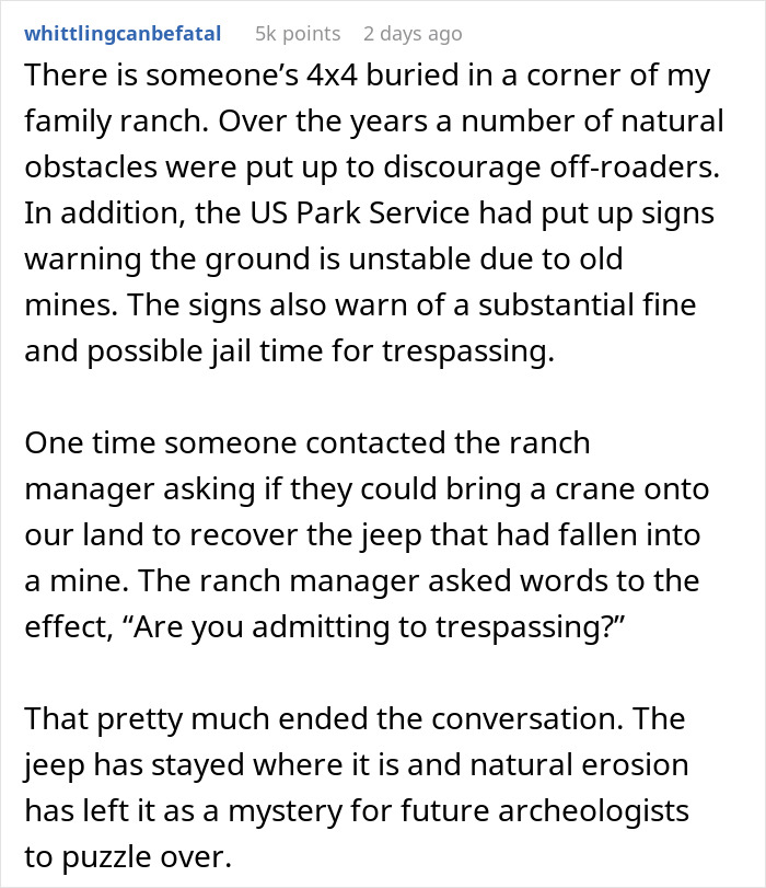 Woman Prevents Random Truck From Passing Through Her Property By Hiding Star Pickets In Her Lawn Woman Prevents Random Truck From Passing Through Her Property By Hiding Star Pickets In Her Lawn