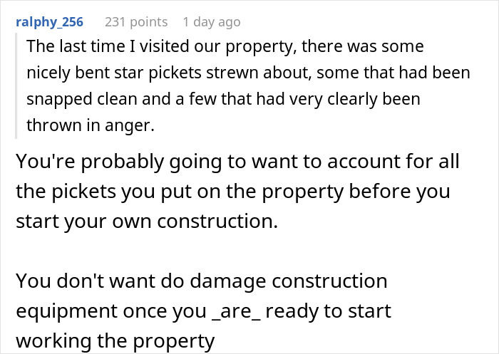 Woman Prevents Random Truck From Passing Through Her Property By Hiding Star Pickets In Her Lawn Woman Prevents Random Truck From Passing Through Her Property By Hiding Star Pickets In Her Lawn