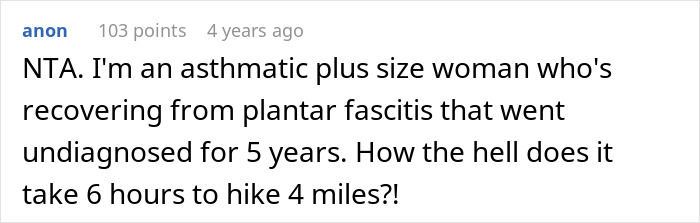 “AITA For Canceling On A Group Of Very Out Of Shape Women That Hired Me To Guide Their Hikes?” “AITA For Canceling On A Group Of Very Out Of Shape Women That Hired Me To Guide Their Hikes?”