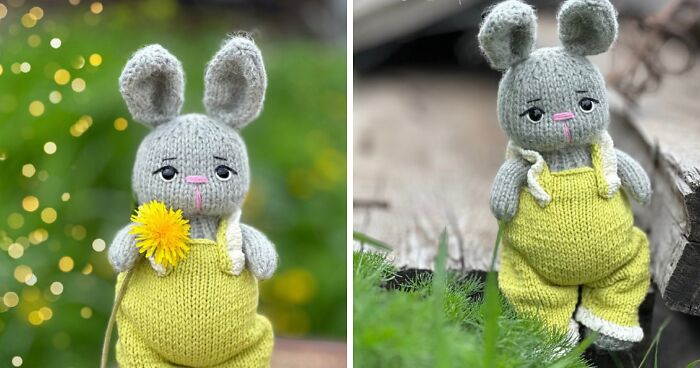 My Knitted Cute Bunnies