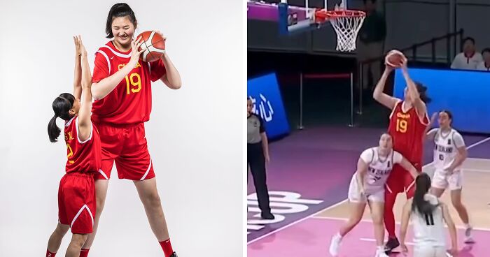 Teenage Prodigy Takes Basketball World By Storm, Towering Over All Other Players At 7-Foot-3