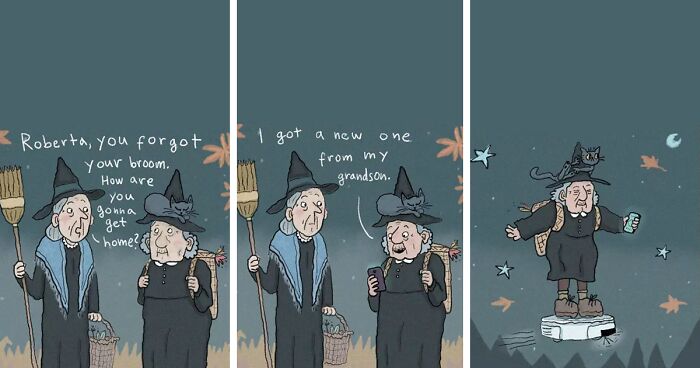 Artist Created These 45 Short Yet Amusing Comics With Unexpected Endings