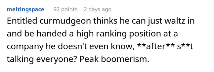 Man Goes To A Job Interview For The First Time In 38 Years, Ruins It By Being A Boomer Man Goes To A Job Interview For The First Time In 38 Years, Ruins It By Being A Boomer