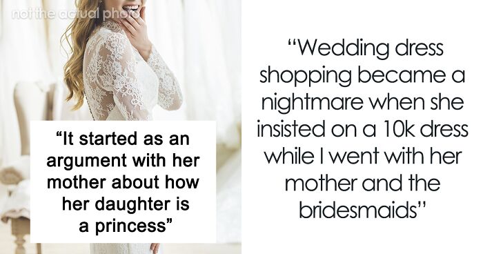 Parent Upsets Couple By Revoking Wedding Funding Over Bride’s $10k Dress Choice, Gets Uninvited