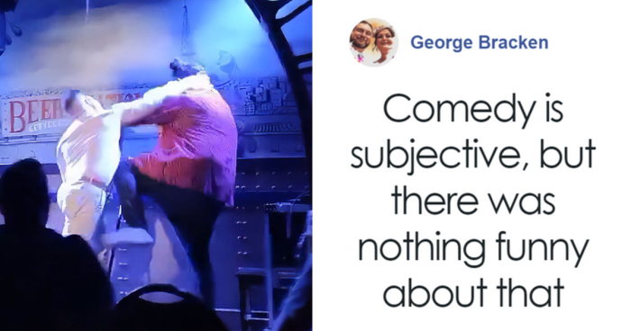 Father Punches Comedian In The Face Over “Disgusting” Joke About His Three-Month-Old Son