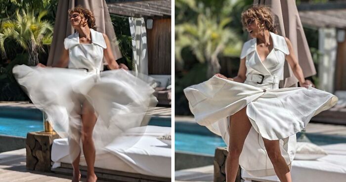 “Don’t Zoom In”: Fans Can’t Get Over Halle Berry’s Risqué Dress Photo