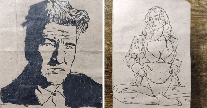 My Pocket Notebooks That I Make From Recycled Paper Bags (8 Pics)