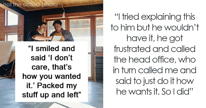 “He Says I’m Doing It Wrong”: Flooring Expert Maliciously Complies With Delulu Client