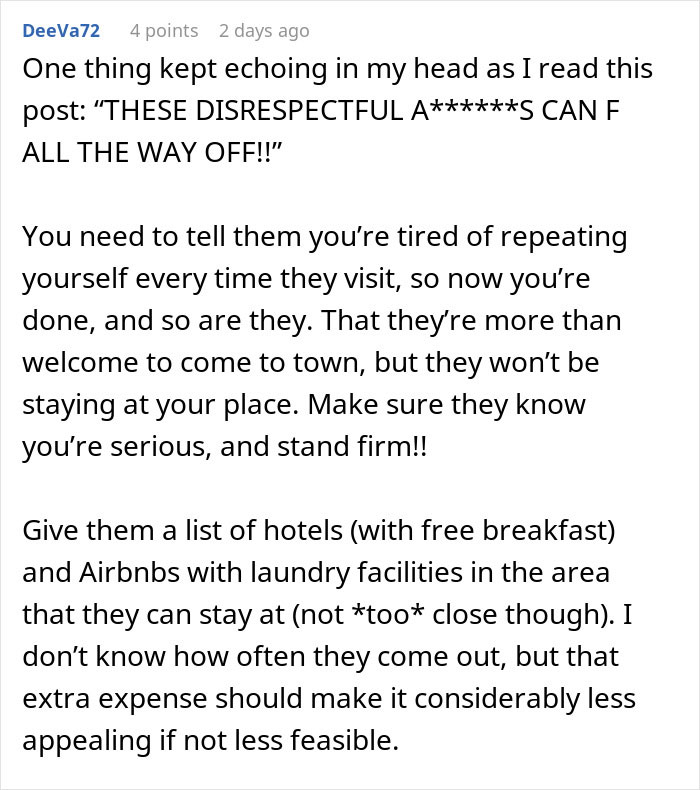 “They Are No Longer Welcome”: Woman Treated Like A Maid In Her Own Home, Puts Her Foot Down “They Are No Longer Welcome”: Woman Treated Like A Maid In Her Own Home, Puts Her Foot Down