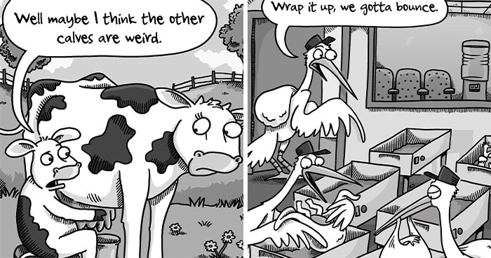 “At Random Comics”: 36 Witty Single-Panel Cartoons By This Artist (New Pics)