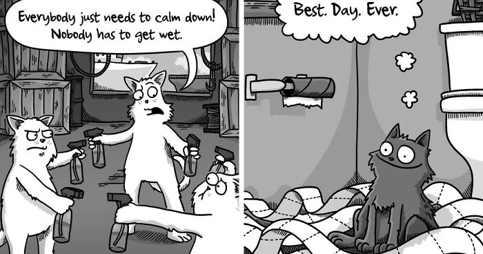 “At Random Comics”: 36 Witty Single-Panel Cartoons By This Artist (New Pics)