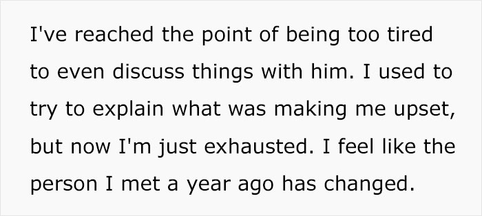 “I Am Getting Extremely Disappointed With My Boyfriend”: GF Exhausted As BF Keeps Ignoring Her Needs “I Am Getting Extremely Disappointed With My Boyfriend”: GF Exhausted As BF Keeps Ignoring Her Needs