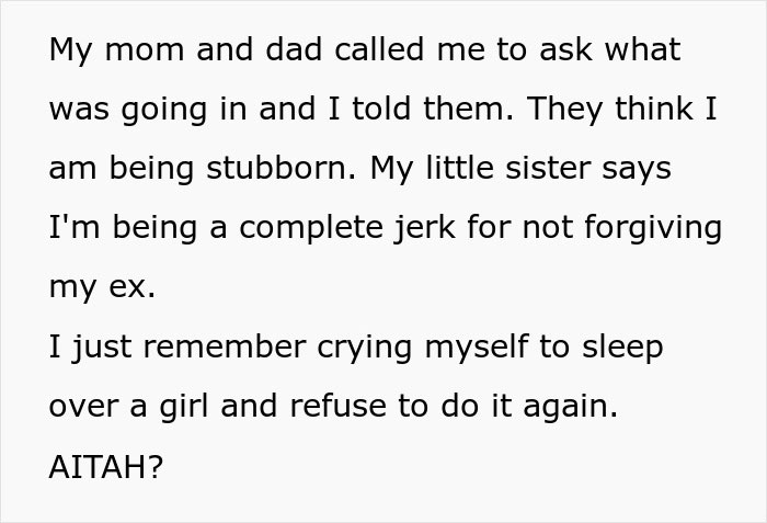 “AITAH For Breaking Up With My Girlfriend When She Tested Me?” “AITAH For Breaking Up With My Girlfriend When She Tested Me?”