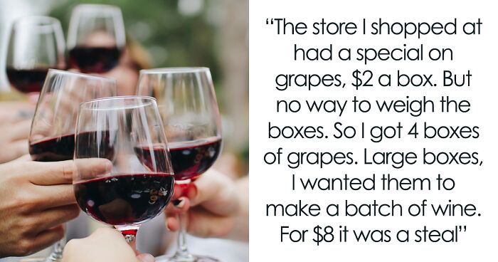 60YO Lady Gets Senior Discount, Buys 109 Pounds of Grapes For $8, Upset When Wine-Making Goes South