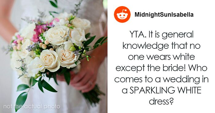 “Saw My Wife’s Face Drop”: Groom’s Stepsister Shows Up To Wedding Wearing White