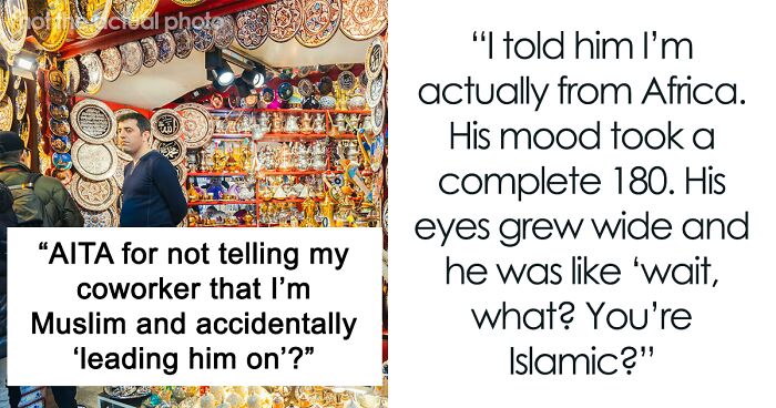 Guy Is Furious Coworker Didn’t Tell Him She’s Muslim And “Led Him On”