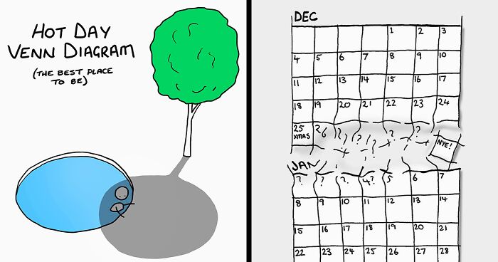 30 Sharp-Witted Illustrations By Chaz Hutton That Might Make You Chuckle And Relate (New Pics)