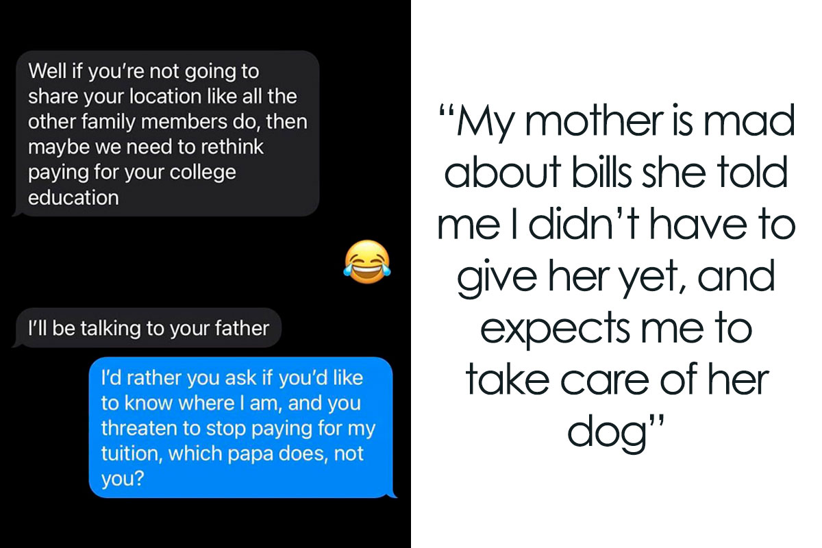 Appalling Texts Sent By Helicopter Parents Who Tried Controlling Adult ...