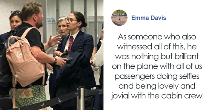 James Corden Applauded By Passengers For Confronting Airline Staff After Flight’s Emergency Landing