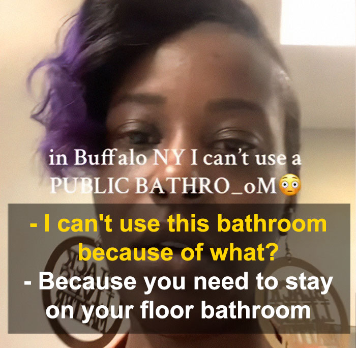 White “Office Karen” Berates Black Woman Using Law Firm’s Bathroom White “Office Karen” Berates Black Woman Using Law Firm’s Bathroom