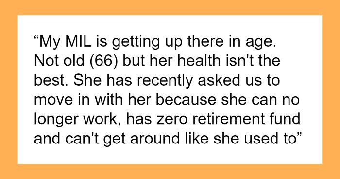 MIL And Her BF Are Furious After DIL Sets Boundaries When They Move In With Her