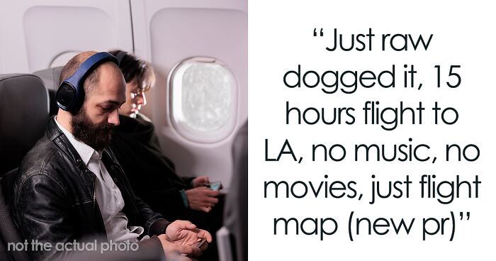 The New Travel Trend Wins The Internet As People Refuse Using Any Amenities During Long Flights