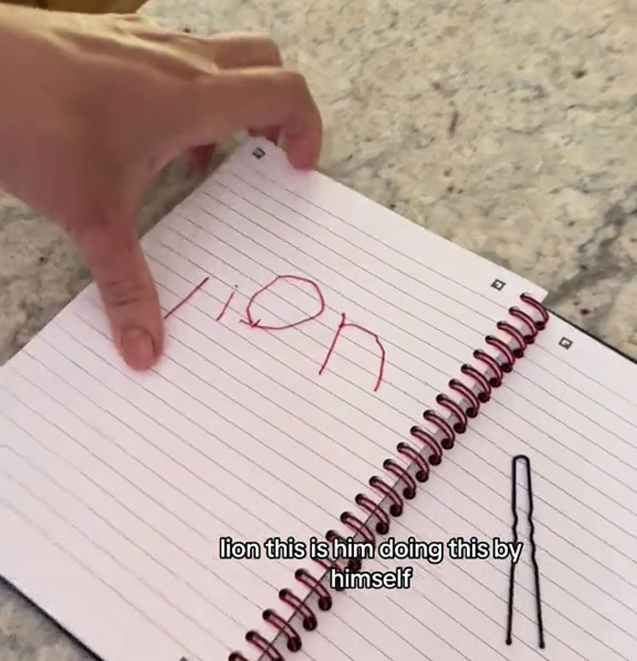 Homeschooling Mom Doesn’t Teach Her Kids Anything They Don’t Want, Happy To See 6YO Write “Egg” Homeschooling Mom Doesn’t Teach Her Kids Anything They Don’t Want, Happy To See 6YO Write “Egg”