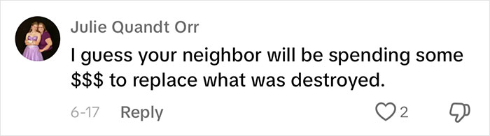 Woman Looks On In Shock As Landscapers Sent By Neighbors Enter Her Yard And Chop All Her Trees Woman Looks On In Shock As Landscapers Sent By Neighbors Enter Her Yard And Chop All Her Trees