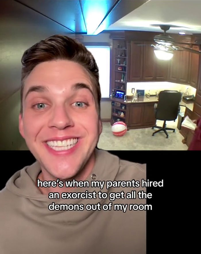 Netizens Are Laughing At A Parent-Hired Exorcist Trying To Cast Out Gay Spirits From Son’s Room Netizens Are Laughing At A Parent-Hired Exorcist Trying To Cast Out Gay Spirits From Son’s Room