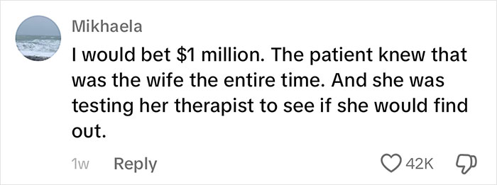 Psychologist Listens To Patient About Affair With A Married Man, Turns Out It’s Her Husband Psychologist Listens To Patient About Affair With A Married Man, Turns Out It’s Her Husband