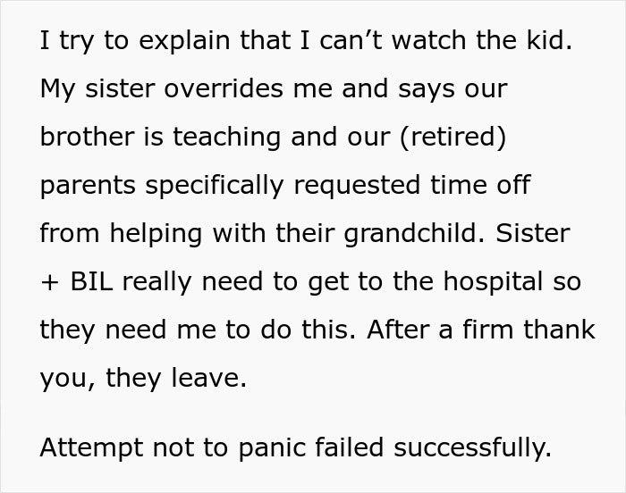 Woman Stands Firm Against Babysitting Nephew Without Notice, Sparks Drama Woman Stands Firm Against Babysitting Nephew Without Notice, Sparks Drama