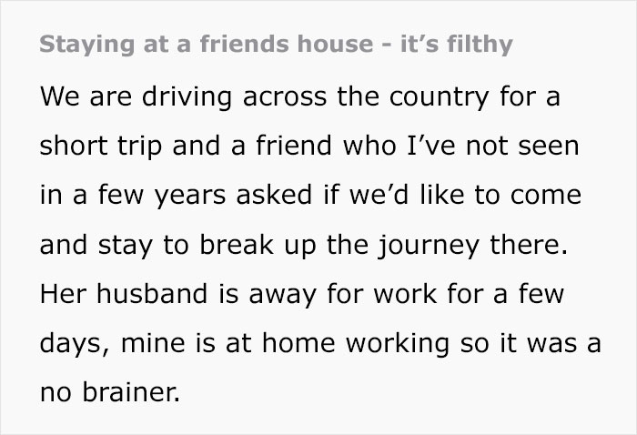 Woman With Kids Jumps At A Chance To Stay At Friend’s House, Is Shocked Seeing How Dirty It Is Woman With Kids Jumps At A Chance To Stay At Friend’s House, Is Shocked Seeing How Dirty It Is
