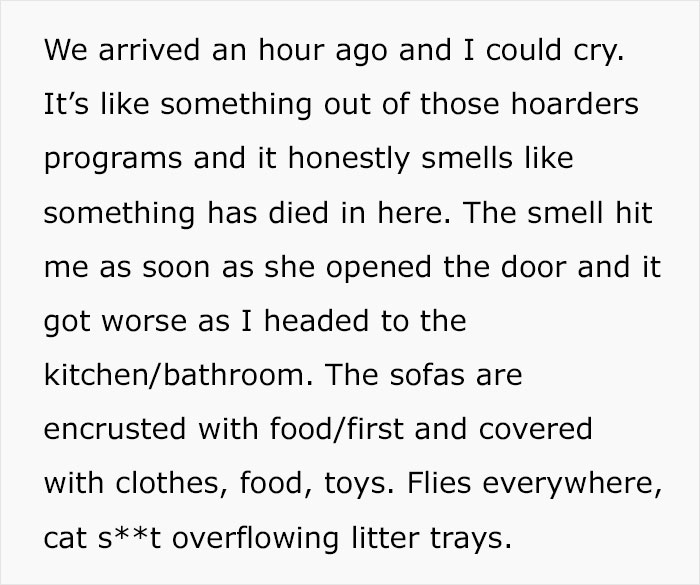 Woman With Kids Jumps At A Chance To Stay At Friend’s House, Is Shocked Seeing How Dirty It Is Woman With Kids Jumps At A Chance To Stay At Friend’s House, Is Shocked Seeing How Dirty It Is