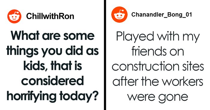 45 Things People Used To Do As Kids Back In The Day That Are Considered ...