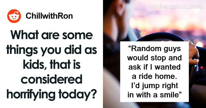 45 Things People Used To Do As Kids Back In The Day That Are Considered ...