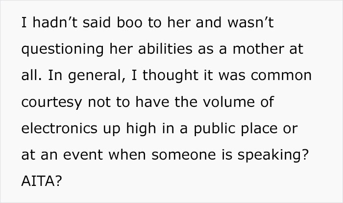 Mom Goes After Wedding Guest After They Tell Her To Quiet Toddler’s Tablet Down Mom Goes After Wedding Guest After They Tell Her To Quiet Toddler’s Tablet Down