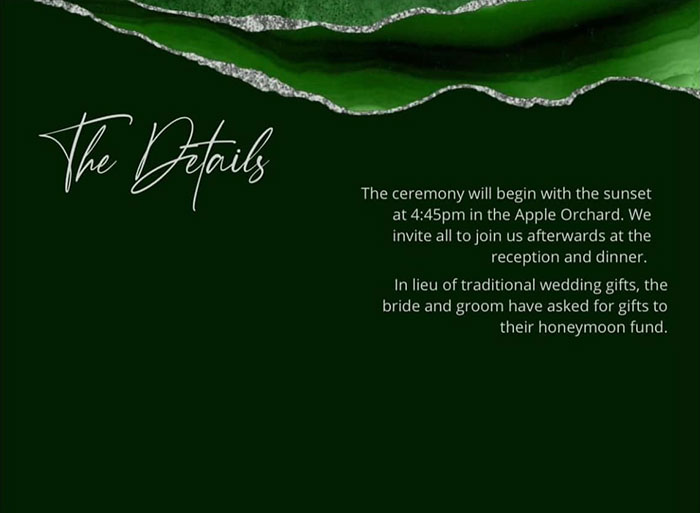 Bride And Groom Defended Online After Trolls Come After Their “Tacky” Wedding Invitations Bride And Groom Defended Online After Trolls Come After Their “Tacky” Wedding Invitations