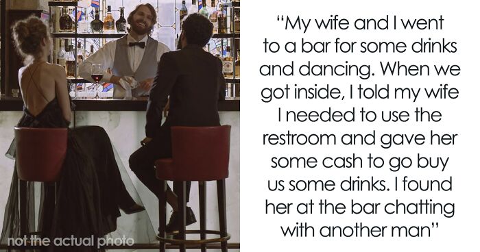 “Talking To Another Man”: Wife’s Hypocrisy Revealed After Husband Mirrors Her Actions At A Bar