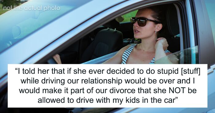 Irresponsible Wife Drives Rashly, Puts Kids In Danger, Man Starts Divorce When She’s In Hospital