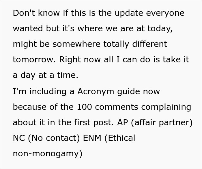 Wife Is Furious Husband Knew About Her Affair Of 2 Years And Just Didn't Care Wife Is Furious Husband Knew About Her Affair Of 2 Years And Just Didn't Care