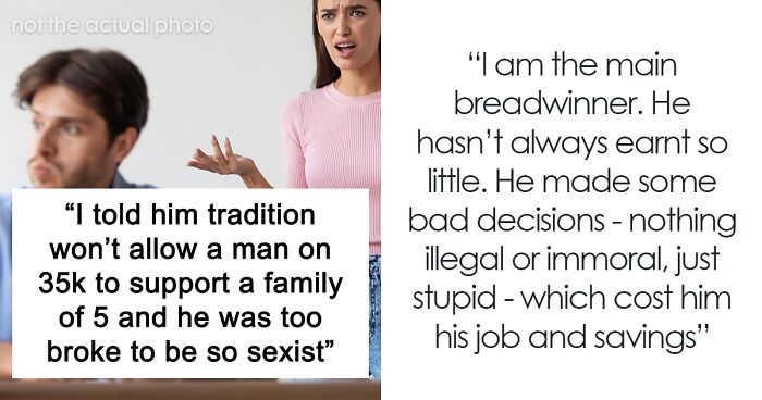 “Too Broke To Be Sexist”: Woman Gives Her Husband’s “Traditional” Family A Reality Check