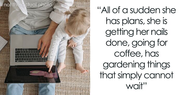 Wife Unloads Baby And Chores Onto Man During His Emergency Time Off, He Falls Apart
