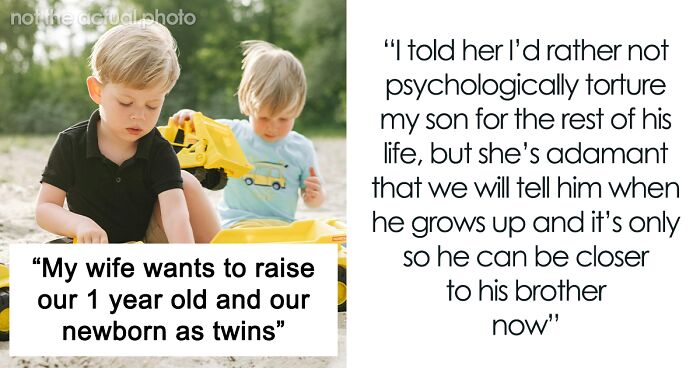“Your Wife Needs Meds”: Internet Gives Mom Reality Check After She Wanted To Raise Kids As Twins