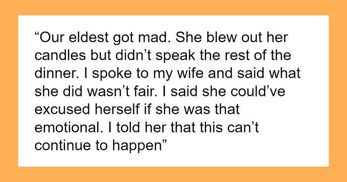 Woman Interrupts Daughter’s 13th B-Day To Grieve Her Grandma, Husband Tells Her She Has To Stop